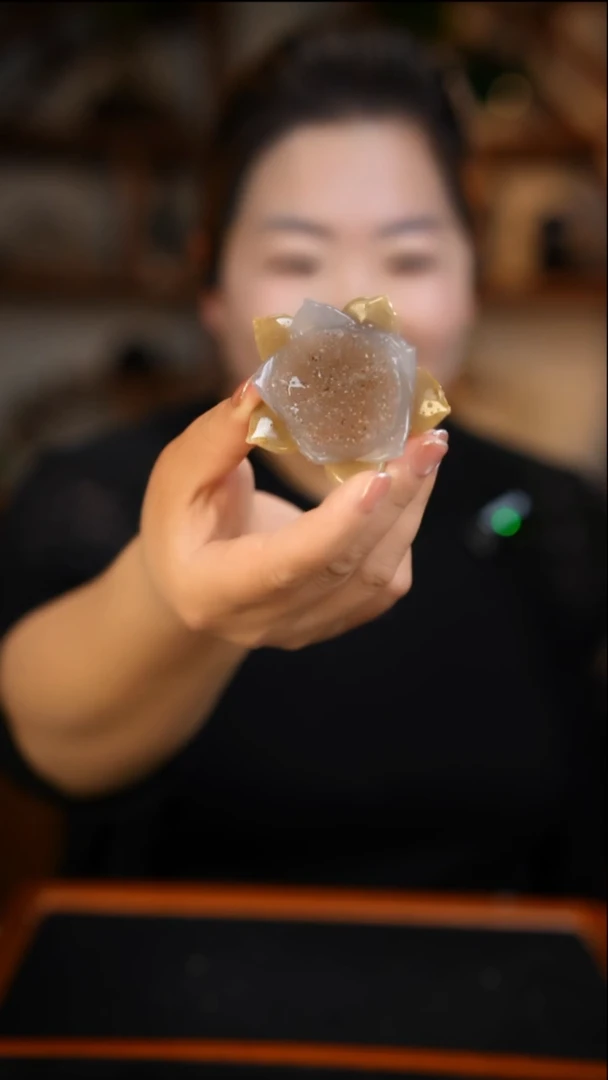 未镶嵌玛瑙摆件玛瑙莲花D132