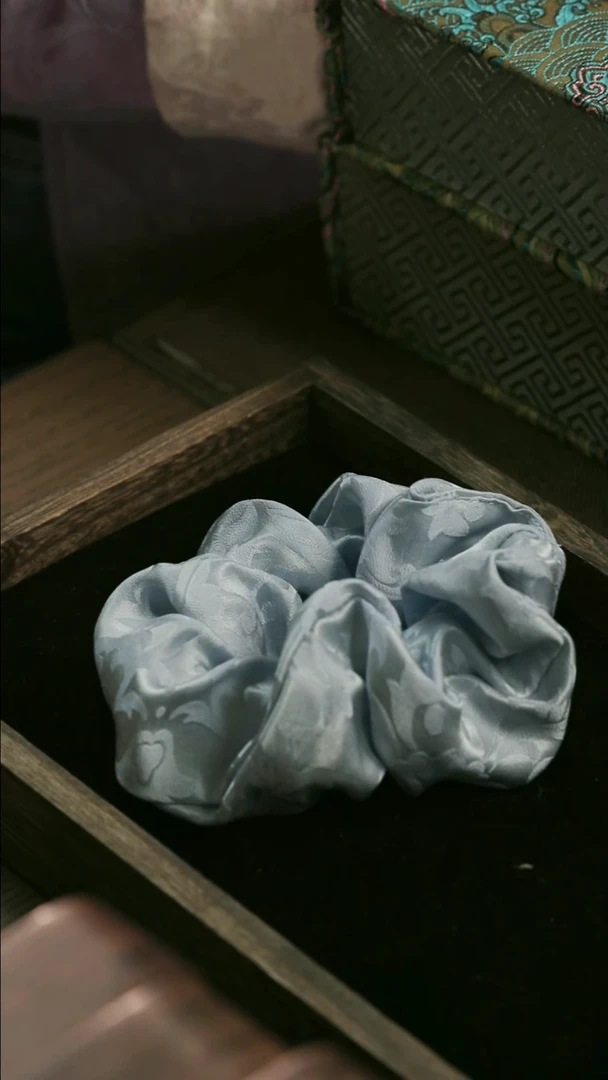 刺绣湘传礼提花发圈