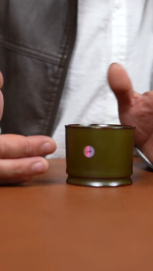 瓷片茶叶沫纯手工容天杯一级1