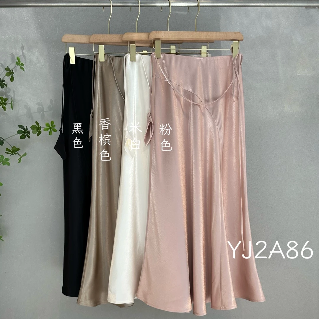 【7-30】YJ2A86 女裙聚酯纤维93.1% 氨纶6.9%