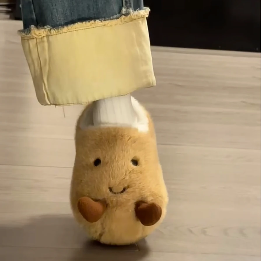 时尚百搭复古卡皮巴拉毛毛鞋2025秋冬新款外穿厚底棉拖鞋一字拖鞋