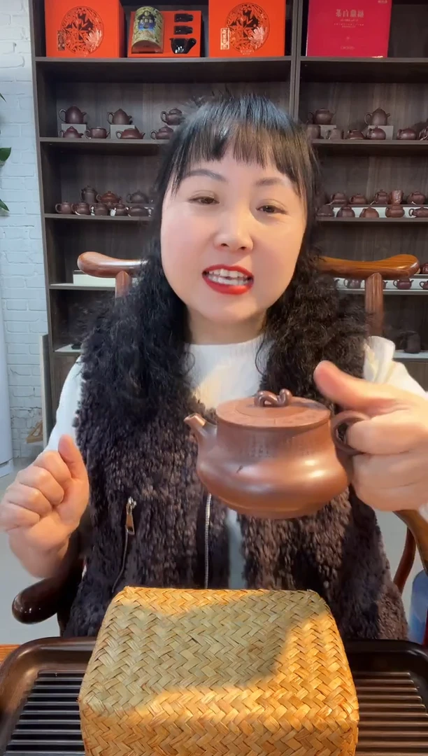 茶壶紫砂如意福禄壶容量220cc