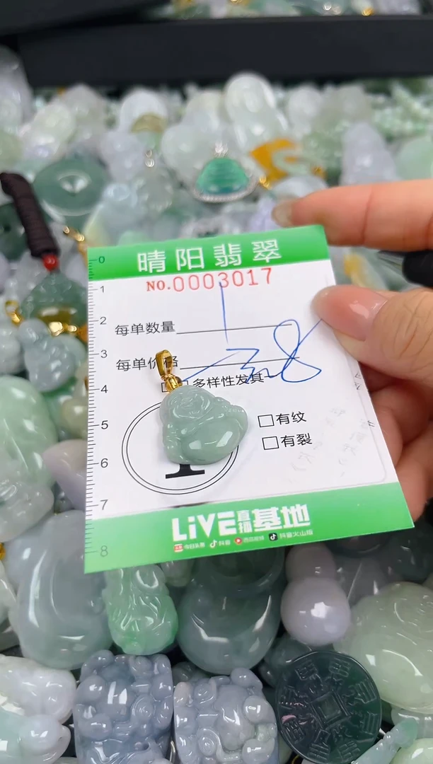 翡翠未镶嵌颈饰闪购0003017多样性发其一