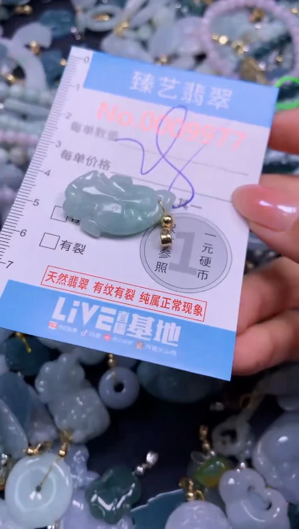 颈饰未镶嵌翡翠9977