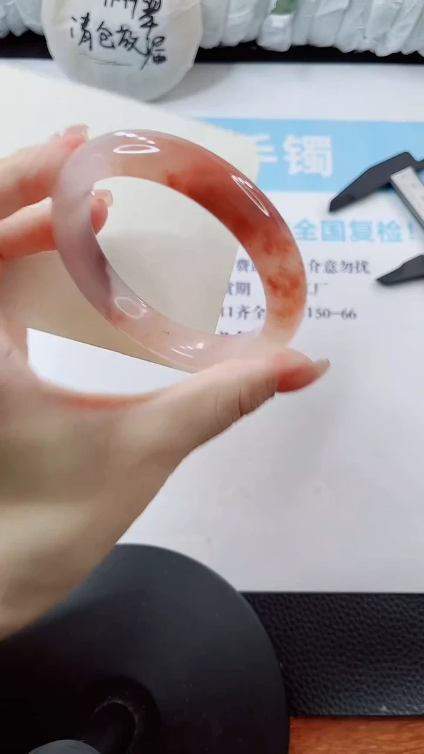 未镶嵌手镯石英质玉多样性发货L55