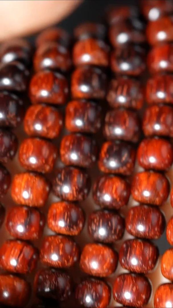 檀香紫檀（小叶紫檀）手串/手链7x8琴料小叶紫檀