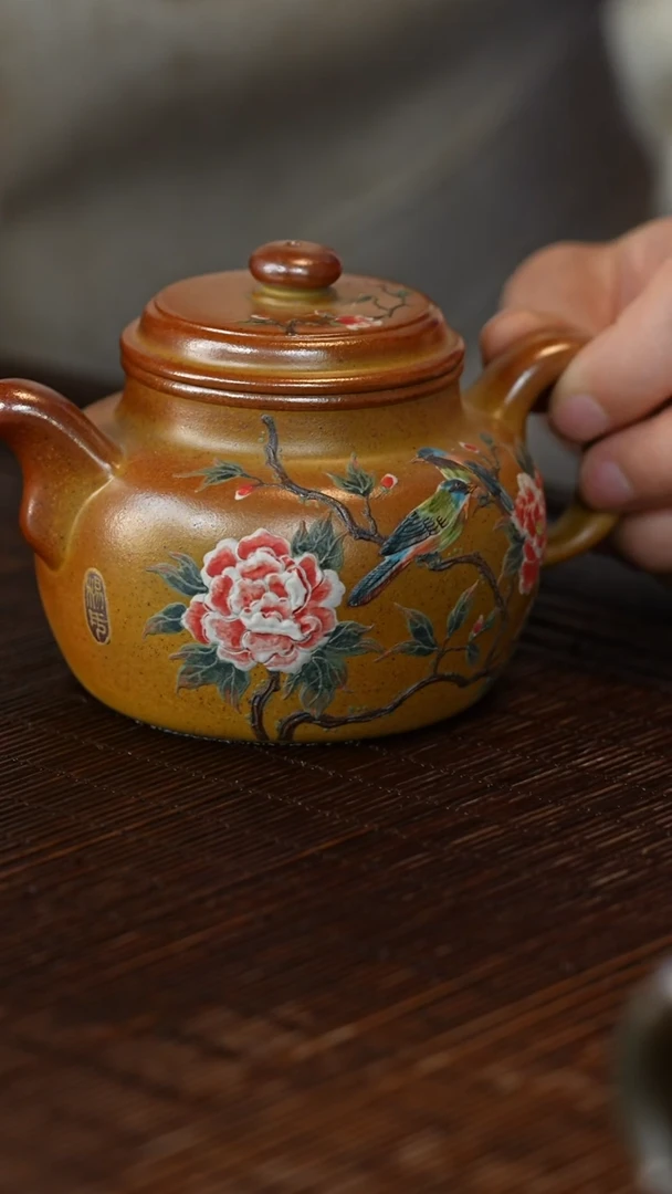 茶壶紫砂宜兴紫砂壶yjy025