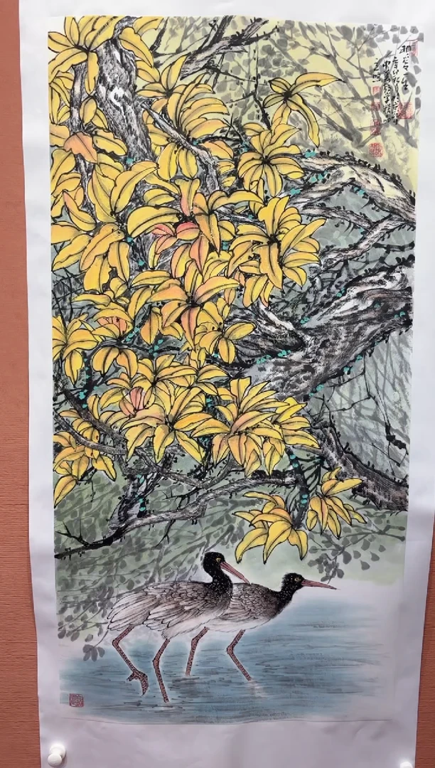 国画师立照老师国画作品