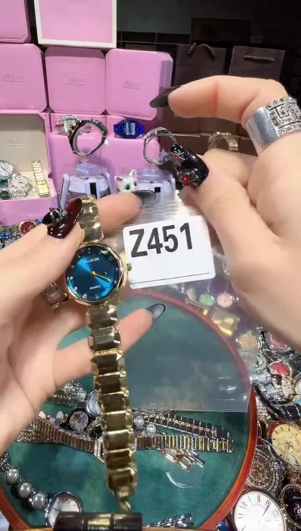 石英机芯不锈钢不锈钢直播定闪专用