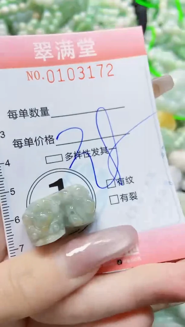 【闪购商品】翡翠颈饰未镶嵌闪购0103172