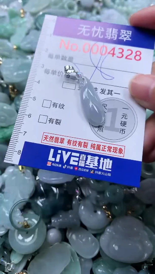 颈饰未镶嵌翡翠4328