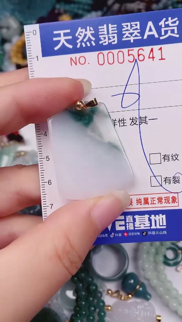 颈饰未镶嵌翡翠00005641