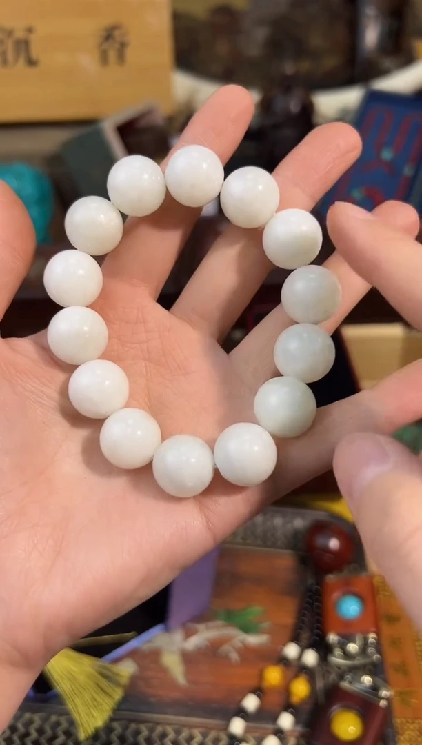 【闪购商品】和田玉（糖玉）手链未镶嵌54凯凯凯凯凯凯凯凯