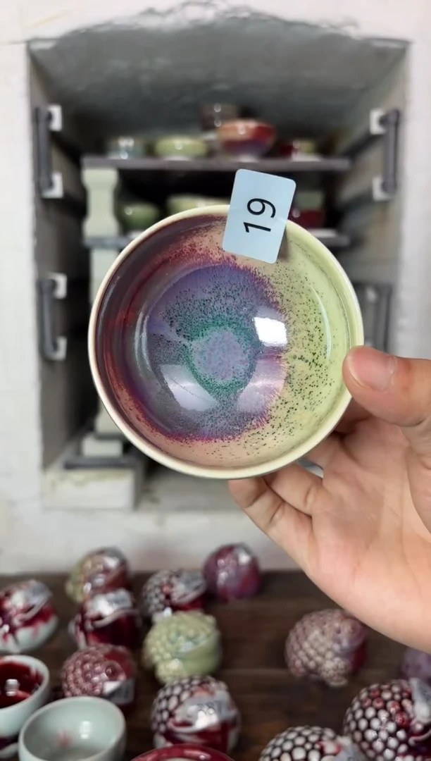 【闪购商品】摆件钧瓷窑变精品茶器