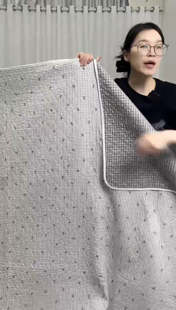 棉200*220灰色蝴蝶结