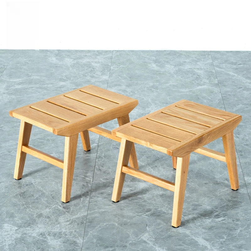 （42高/合集）园丰白橡/樱桃/红橡/硬枫 木质时光凳 餐凳