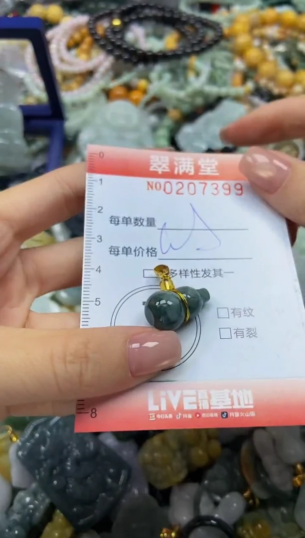 颈饰未镶嵌翡翠闪购0207399