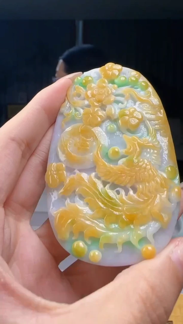 翡翠未镶嵌颈饰MM@@960Q3J19267