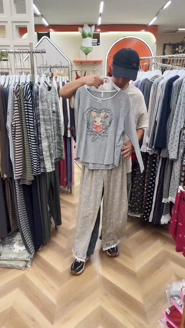 棉长袖长裤L号130斤以下