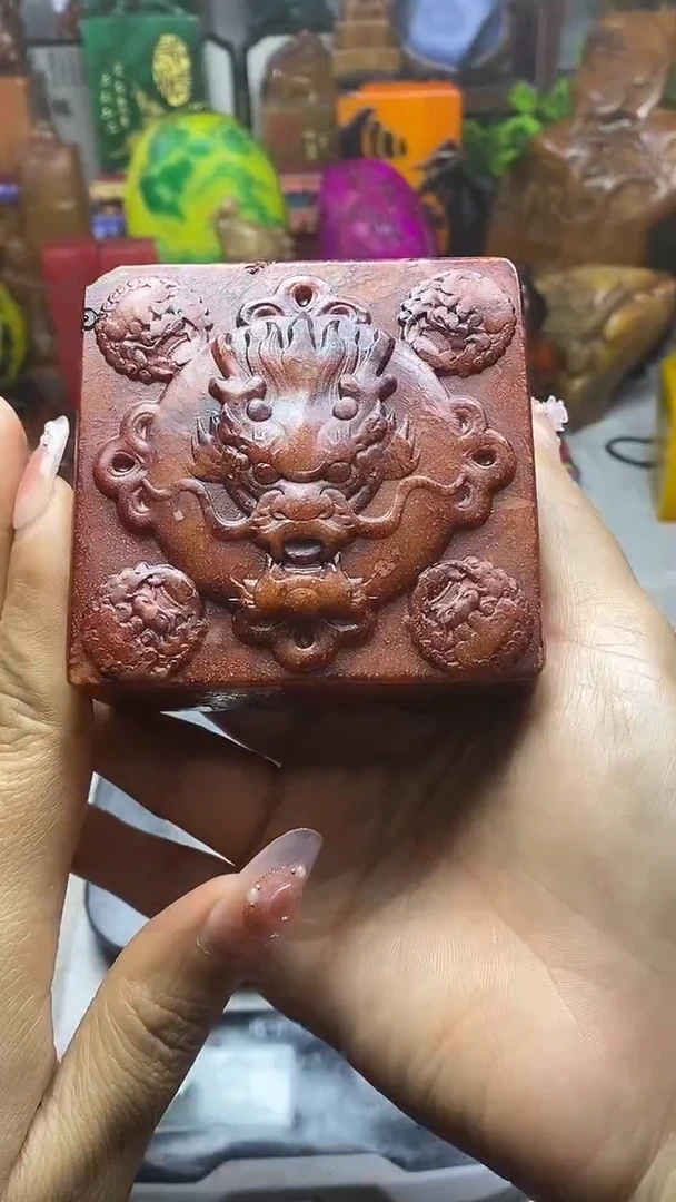 寿山石印石纯天然石料
