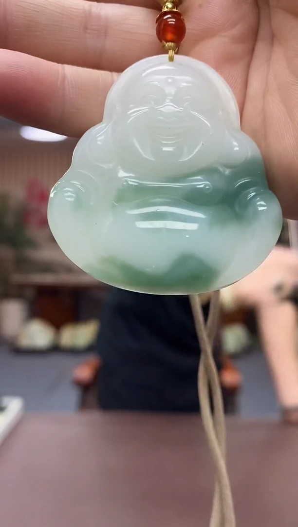 未镶嵌蛇纹石玉项链吊坠