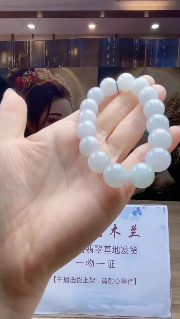 翡翠未镶嵌颈饰      *49