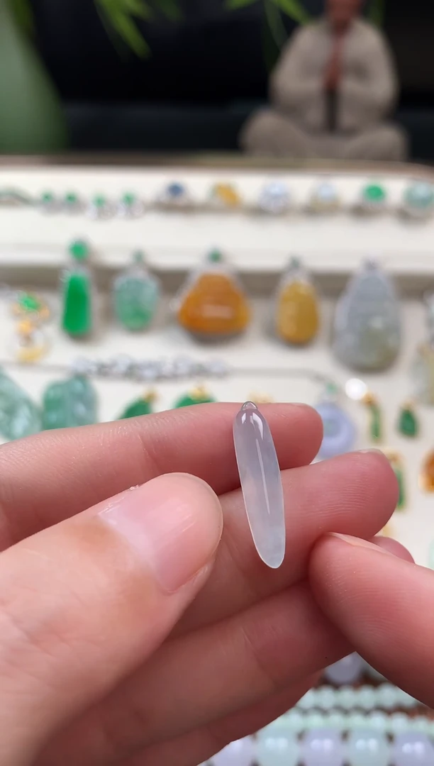 翡翠未镶嵌吊坠(不含链)天然缅甸A货翡翠
