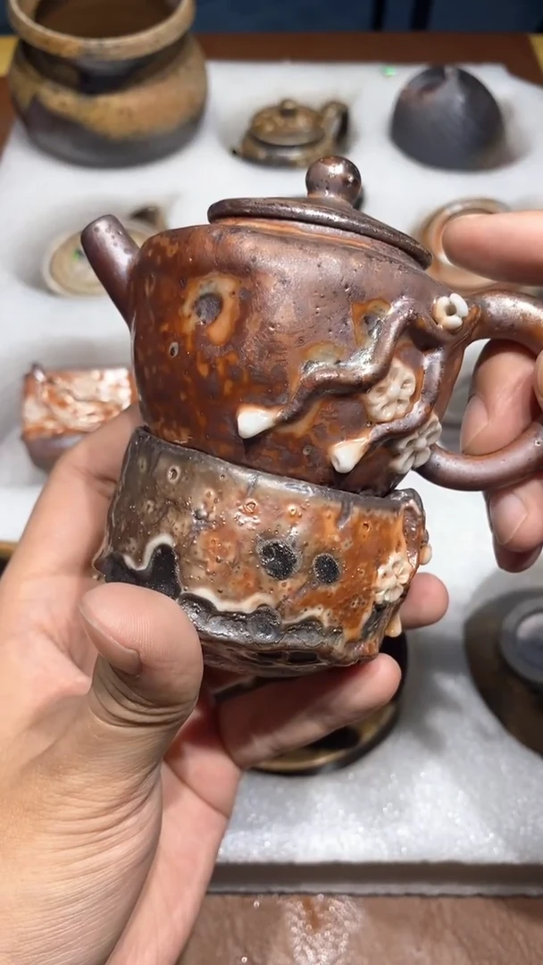 奢瓷/瑞寅柴烧茶器（壶）220