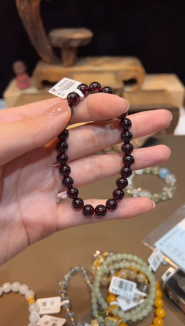 手链未镶嵌石榴石手饰@@0605