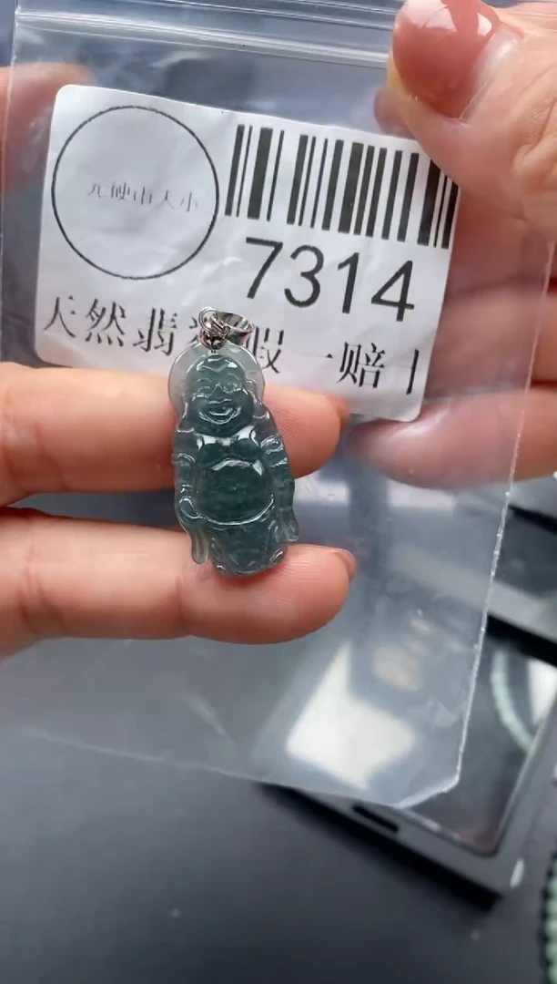 吊坠(不含链)未镶嵌翡翠7314