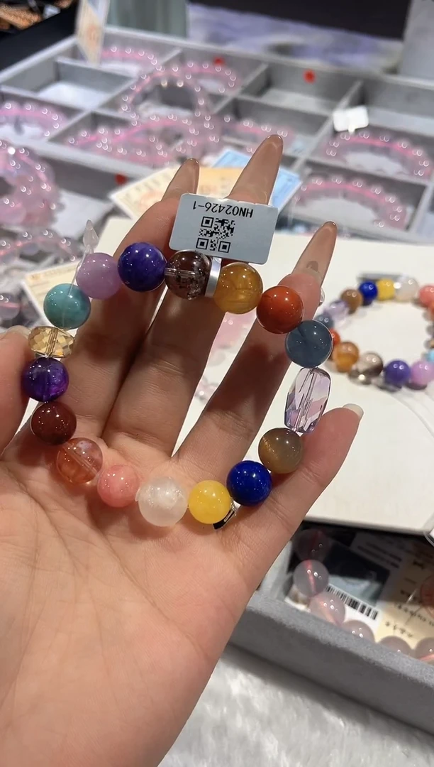【闪购商品】水晶手串未镶嵌多宝手串