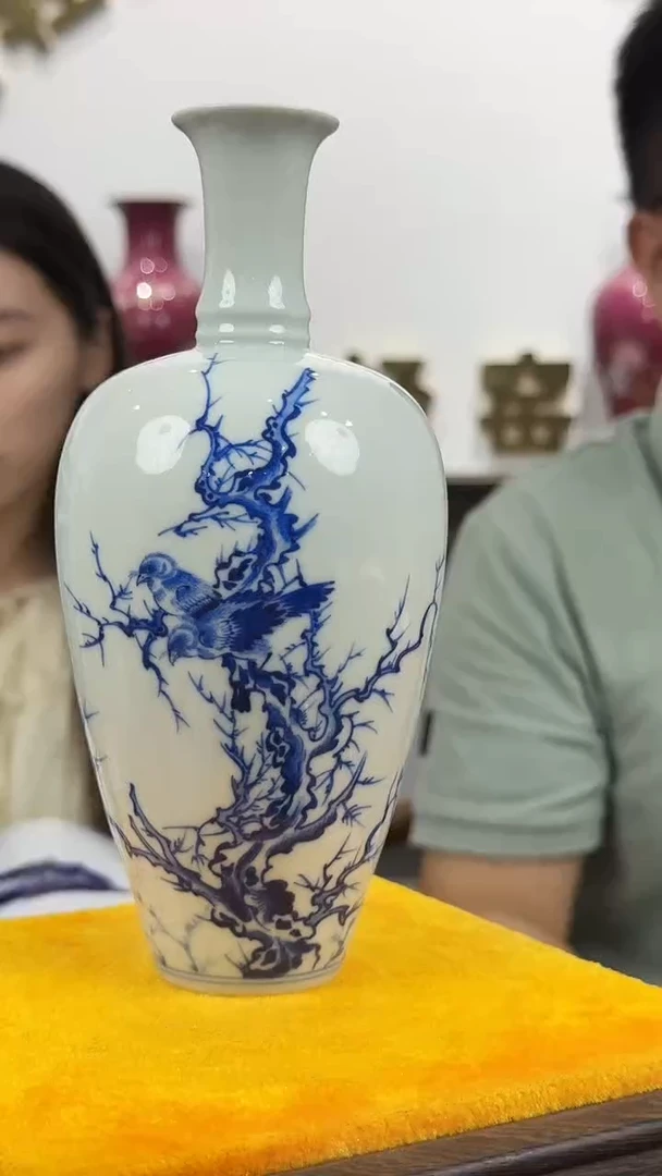 摆件景德镇陶瓷手工手绘