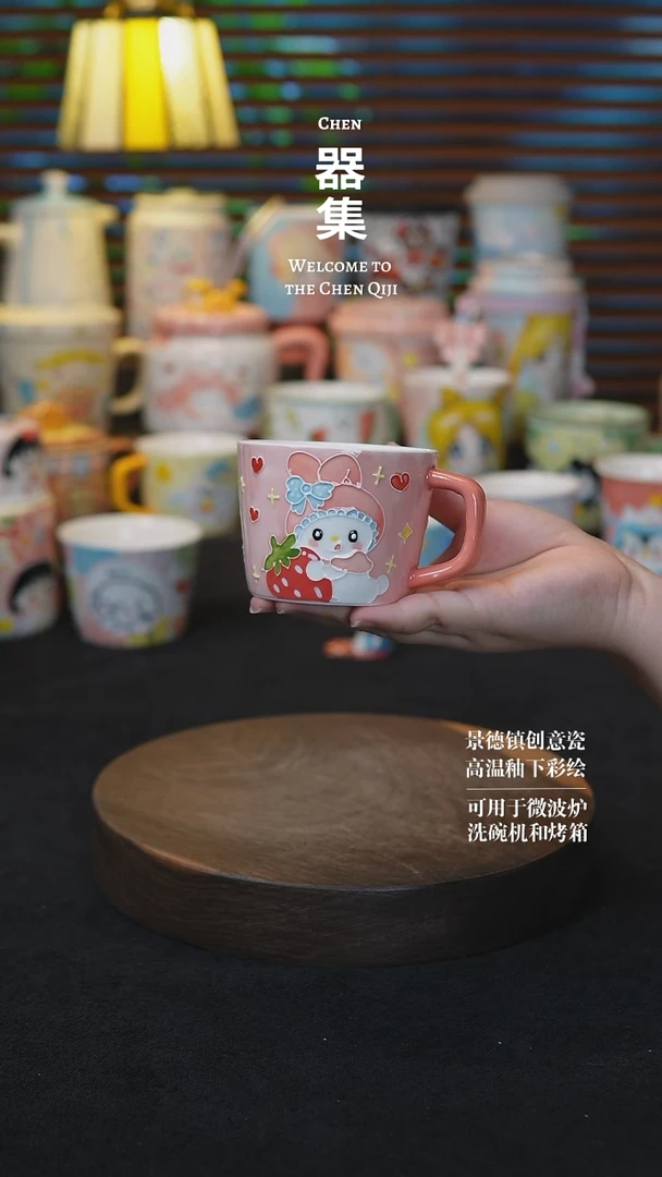 其他001景德镇纯手工手绘创意瓷器