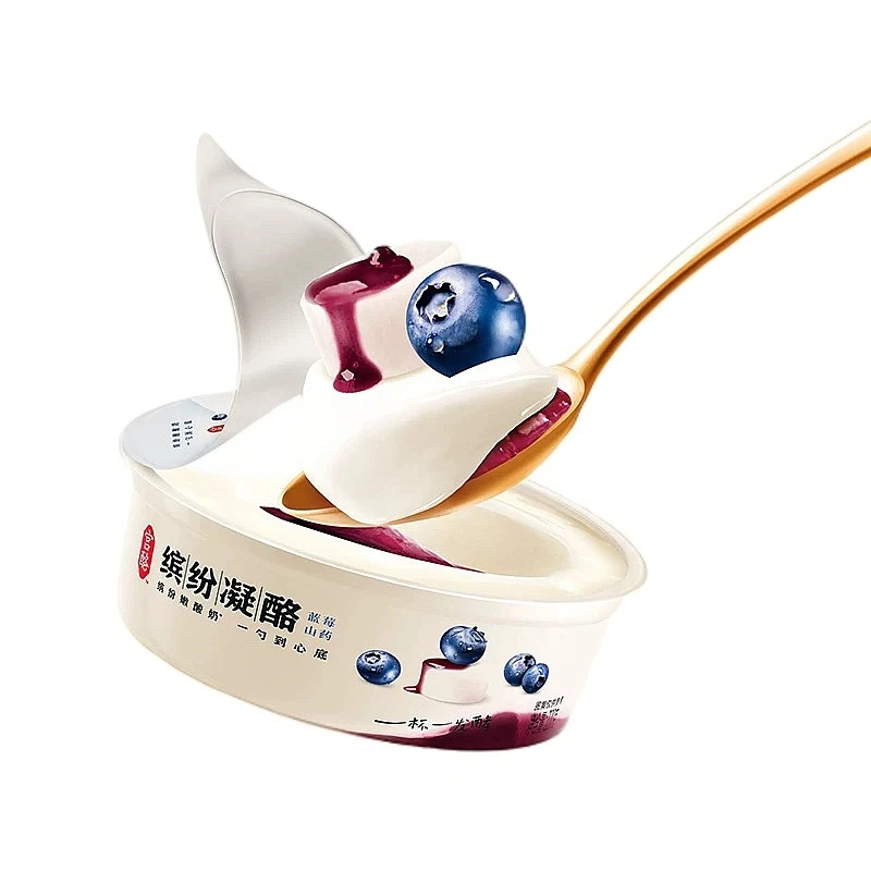 伊利宫酪缤纷凝酪蓝莓山药220g  6847