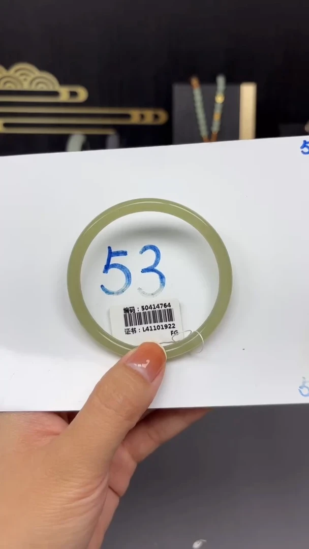 未镶嵌手镯和田玉4764