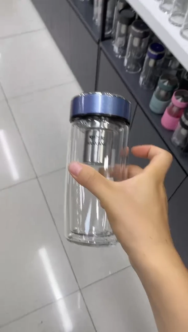 高硼硅玻璃盖子款万象双层v270-360ml