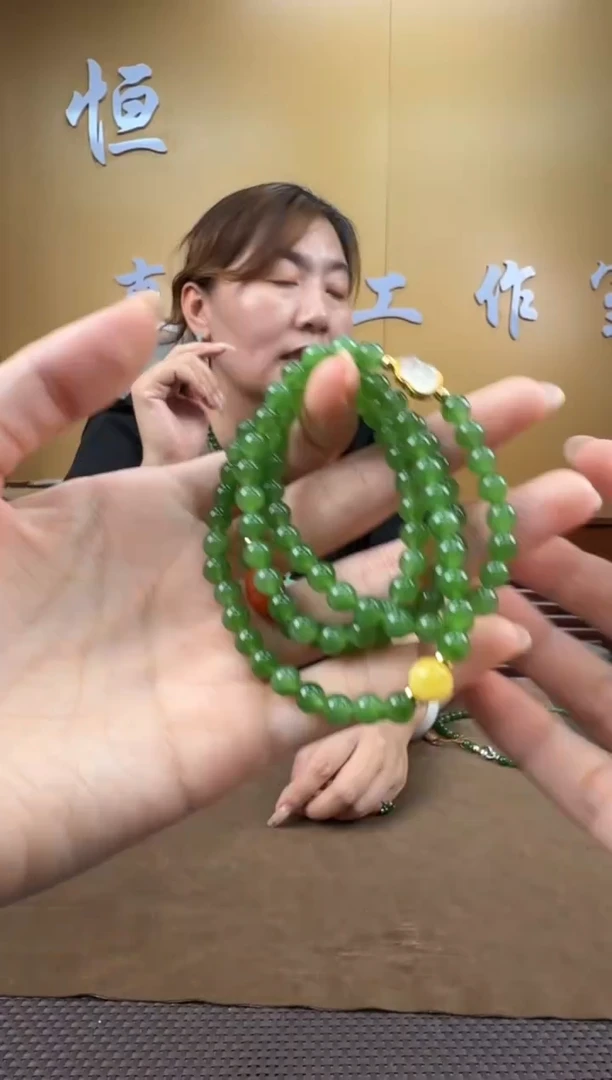 颈饰未镶嵌和田玉项链5-6mm