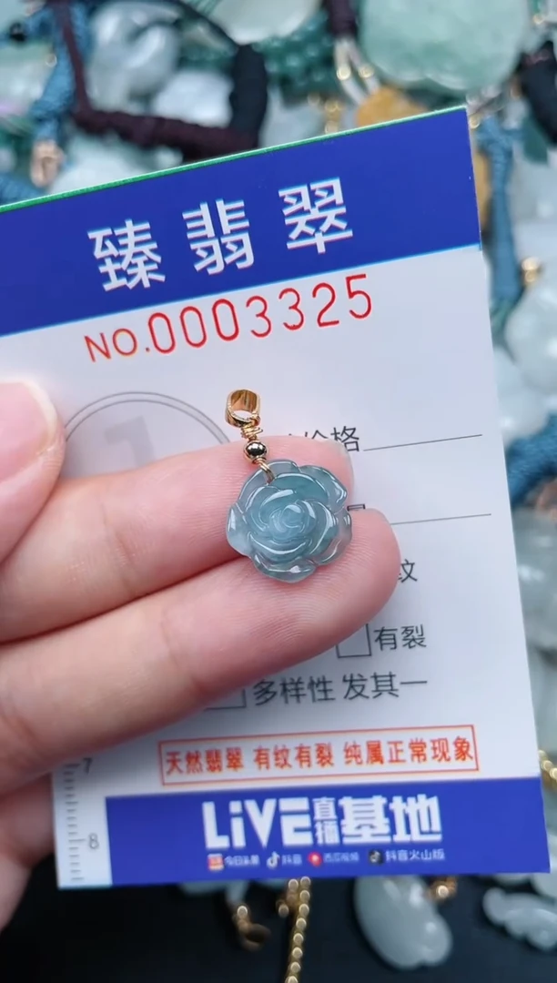 翡翠未镶嵌颈饰.0003325
