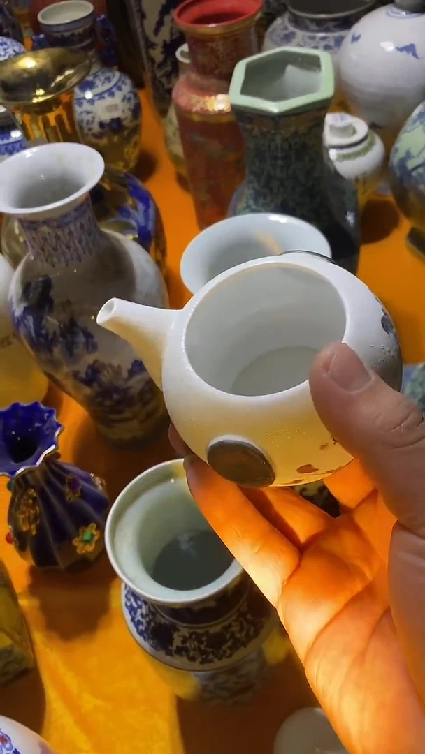 摆件瓷以主播口述为主（斗笠杯 单只）