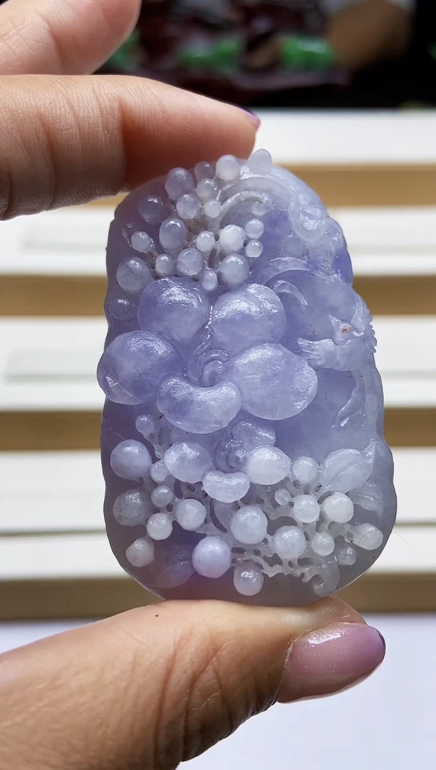 未镶嵌挂件翡翠翡翠A货