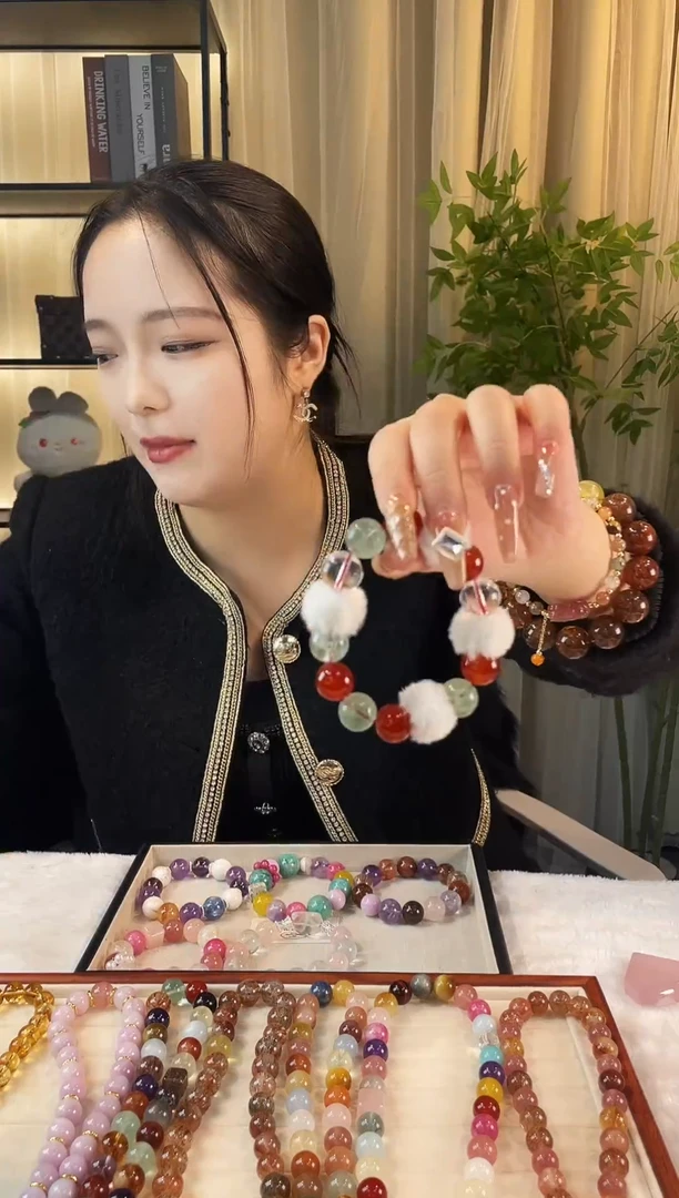 未镶嵌手链水晶圣诞款手串