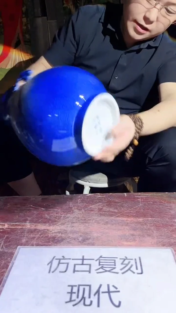 摆件景德镇陶瓷流水136