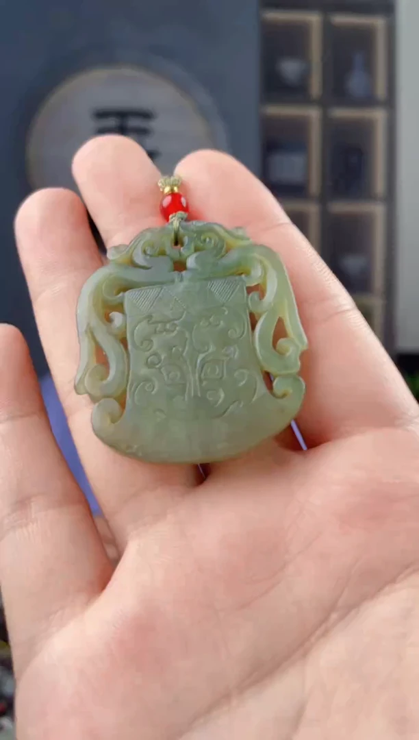 颈饰未镶嵌和田玉拍一发一，多样性发货