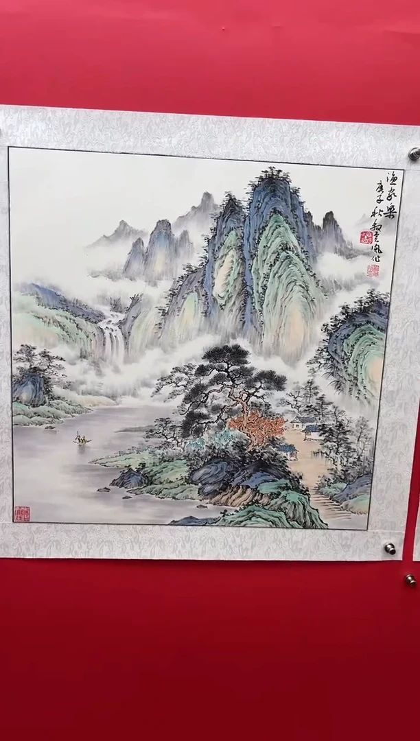 国画娄渊波国画作品-12
