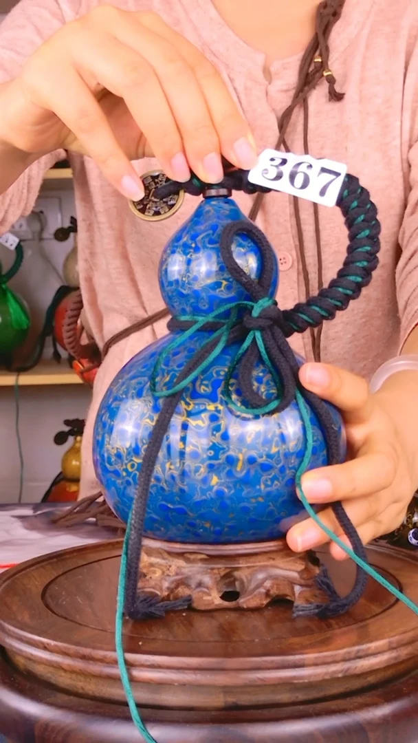 367大漆酒葫芦一物一拍 真葫芦真大漆