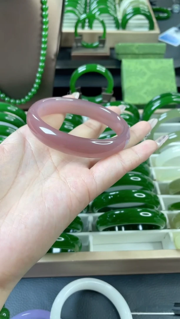 烟紫色   报圈口再拍