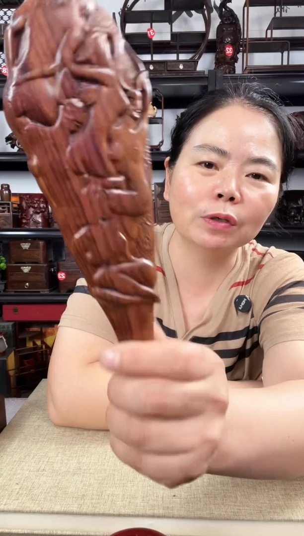 木捶背老李红木工艺品