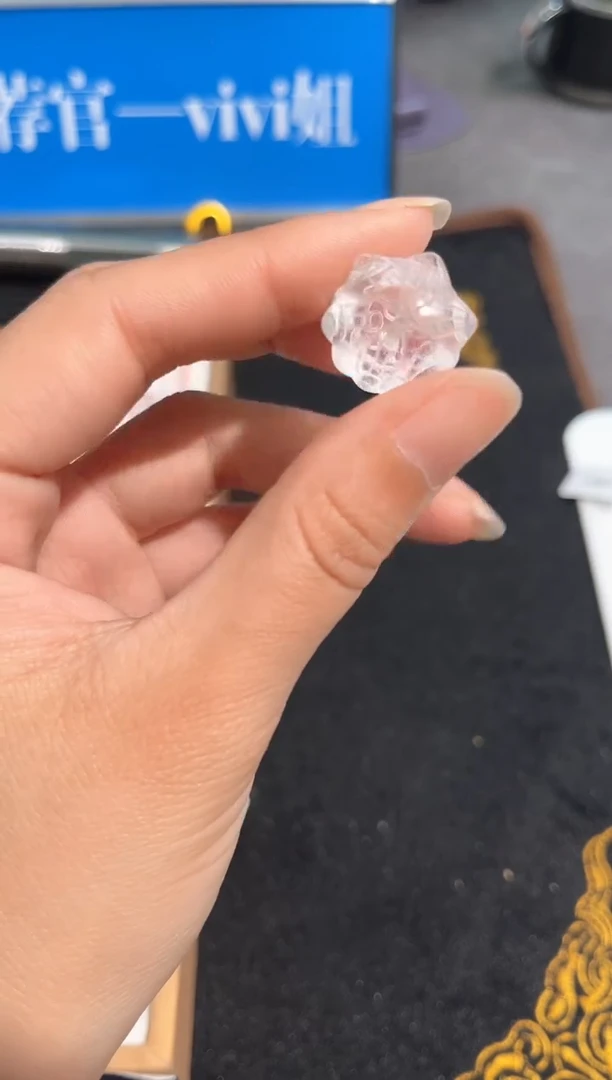 【闪购商品】水晶手链未镶嵌4号白水晶莲花配件
