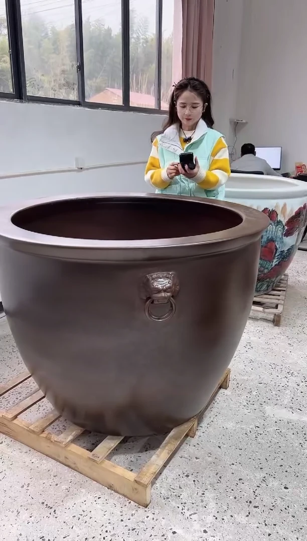 【闪购商品】缸直径一米二高度88古铜门海