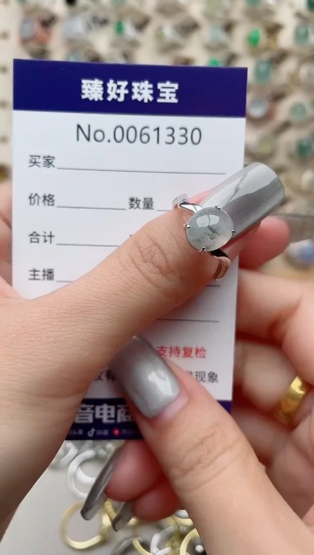 【闪购商品】翡翠戒指银S925镶嵌.......